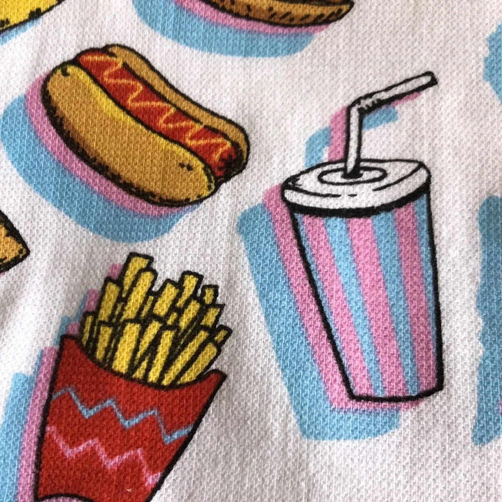 Deborah Connolly FAST FOOD Kitchen Towels